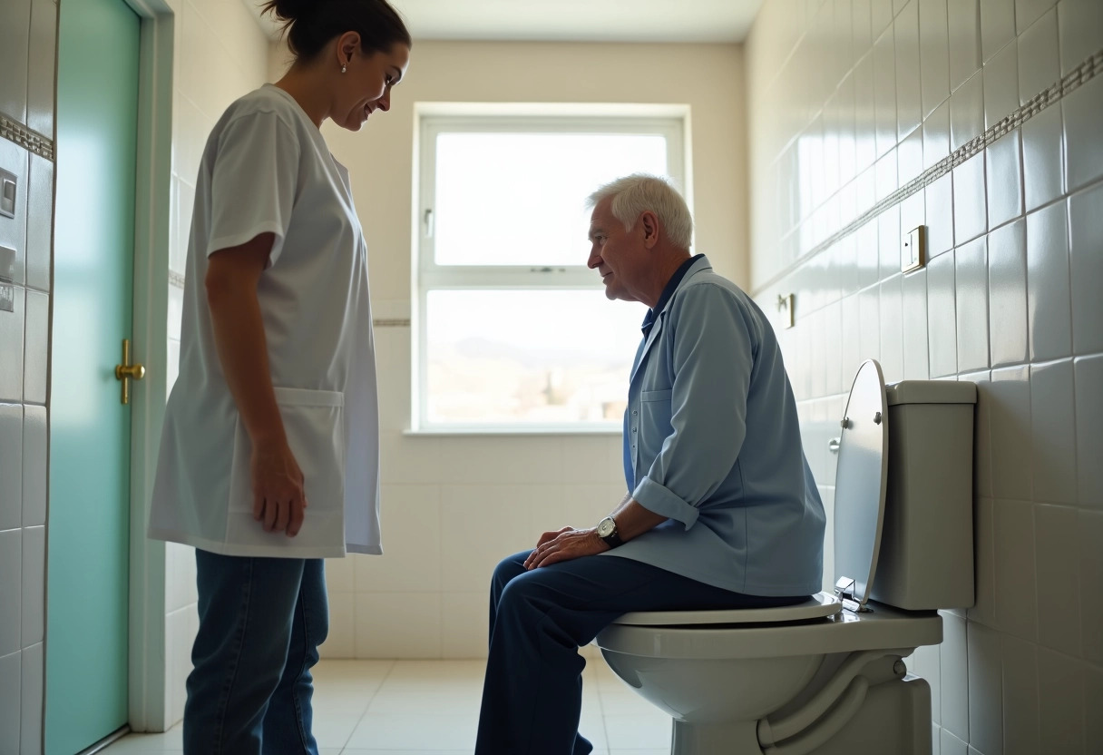 toilette personne âgée